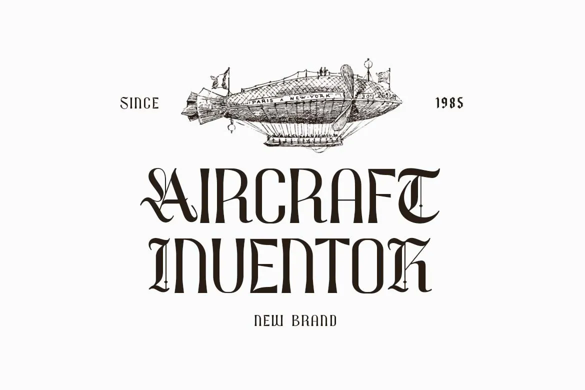 街头艺术与哥特式排版融合的英文字体 - Grumbled Blackletter Font第4张-皮玩部落 街头艺术与哥特式排版融合的英文字体 - Grumbled Blackletter Font