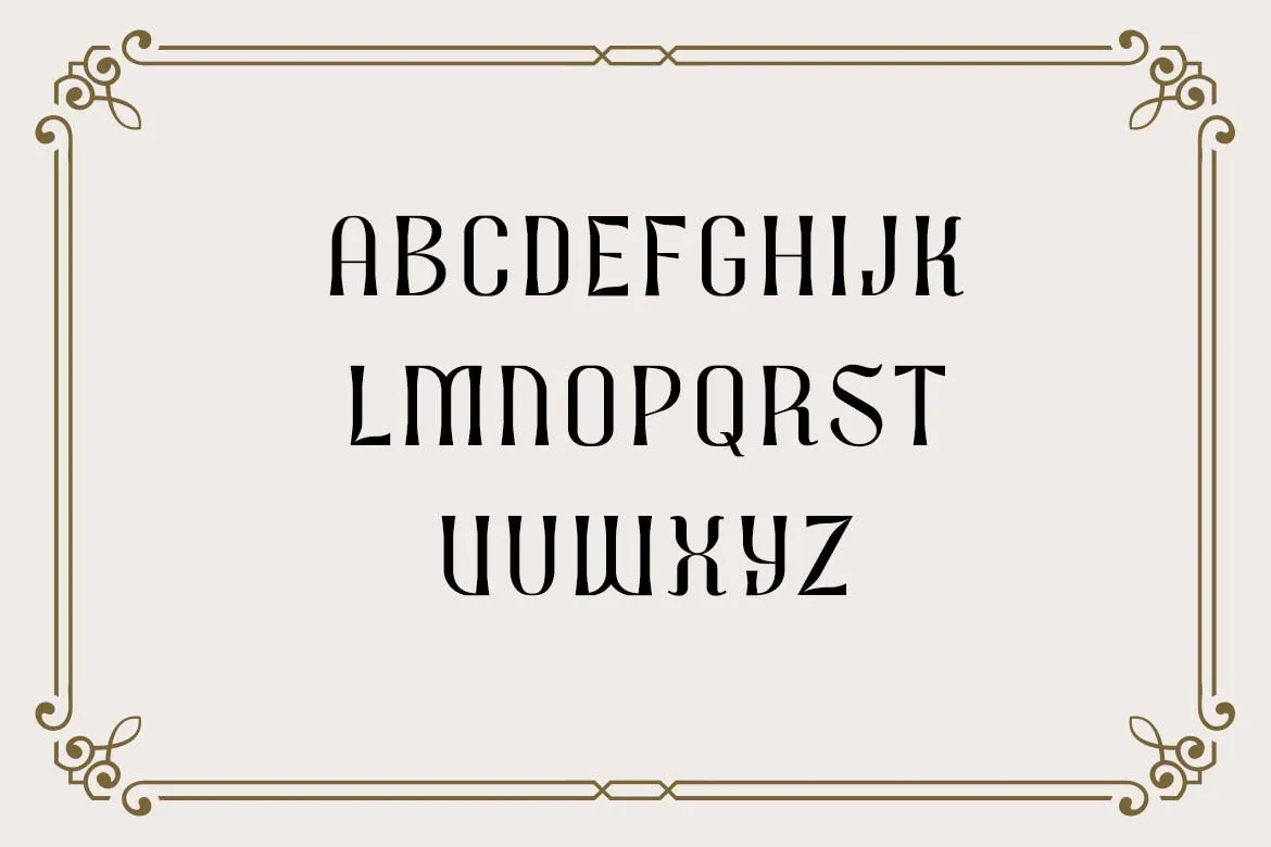 街头艺术与哥特式排版融合的英文字体 - Grumbled Blackletter Font第10张-皮玩部落 街头艺术与哥特式排版融合的英文字体 - Grumbled Blackletter Font