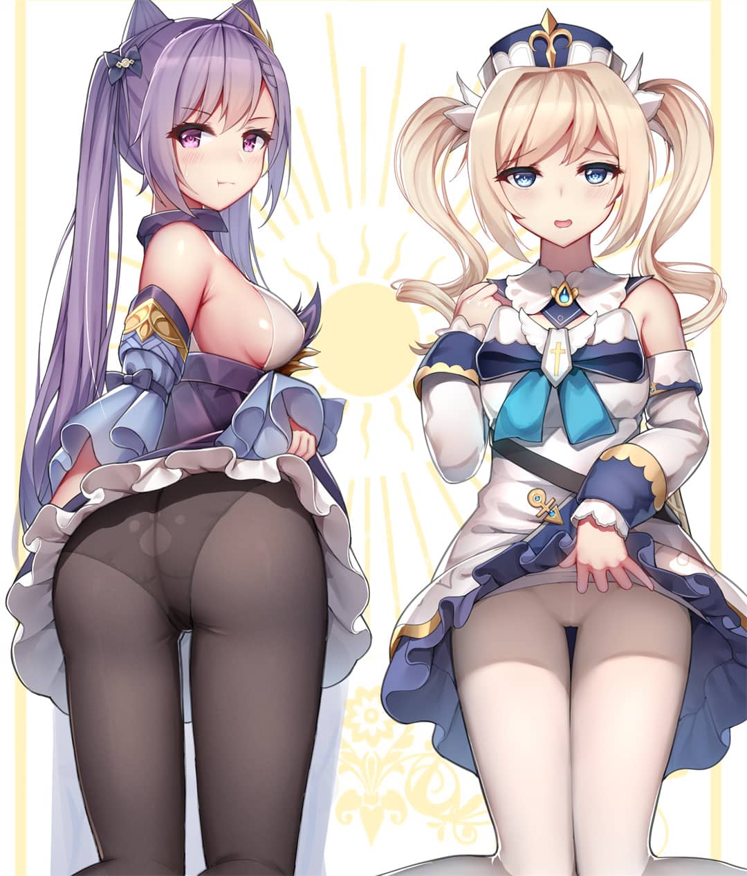 诱惑的妹纸明日方舟~画师Jean.organ的插画美图作品