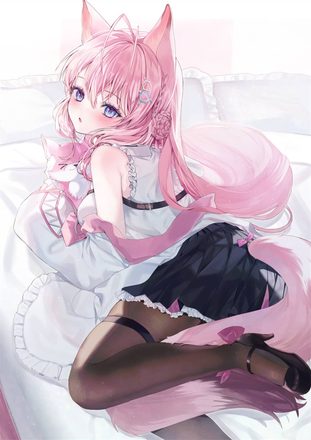 粉毛小狐狸 博衣小夜璃 原神 芭芭拉 今日P站美图推荐