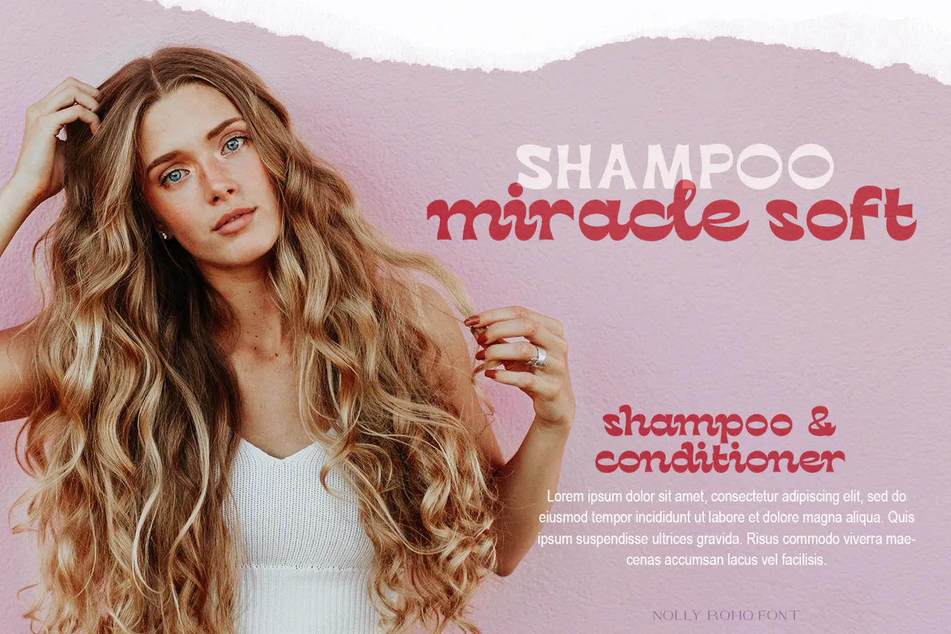 80年代时髦的复古英文字体 Nolly Roho