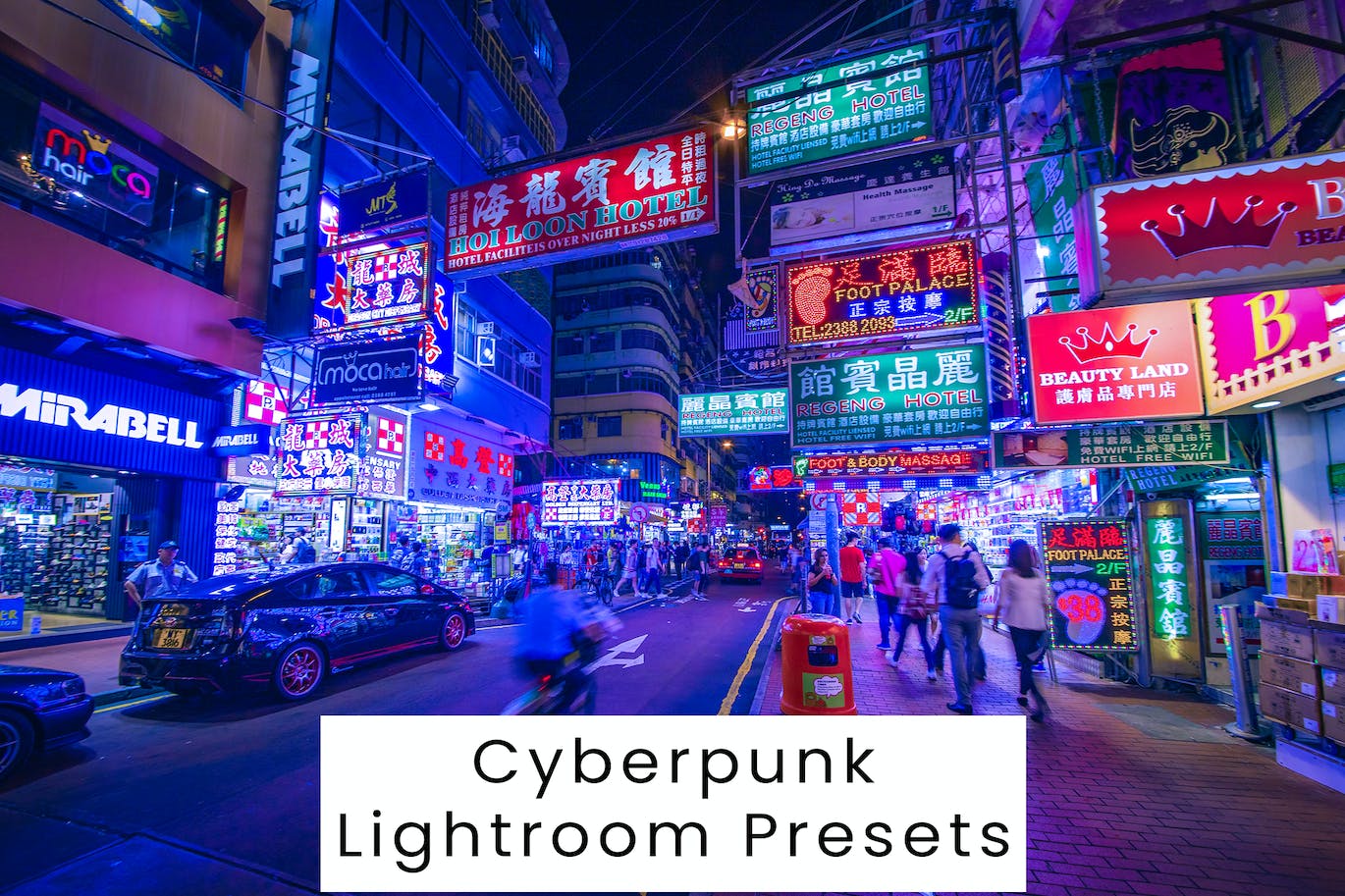 赛博朋克风格照片 Lightroom 预设 Cyberpunk Lightroom Presets-1 赛博朋克风格照片 Lightroom 预设 Cyberpunk Lightroom Presets