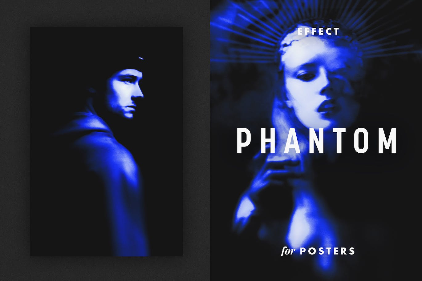 幻影海报照片效果PSD模板 Phantom Poster Photo Effect-1 幻影海报照片效果PSD模板 Phantom Poster Photo Effect