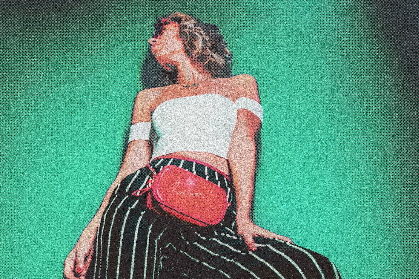 复古杂志半色调人物海报PSD模板 Retro Magazine Halftone Poster Photo-3 复古杂志半色调人物海报PSD模板 Retro Magazine Halftone Poster Photo