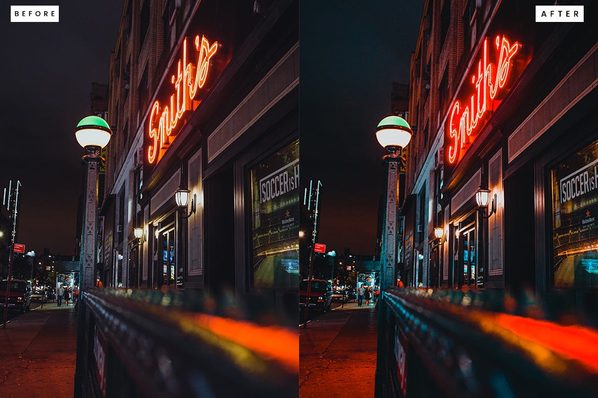 城市夜景大师级调色 Lightroom 预设 City Night Lightroom Presets