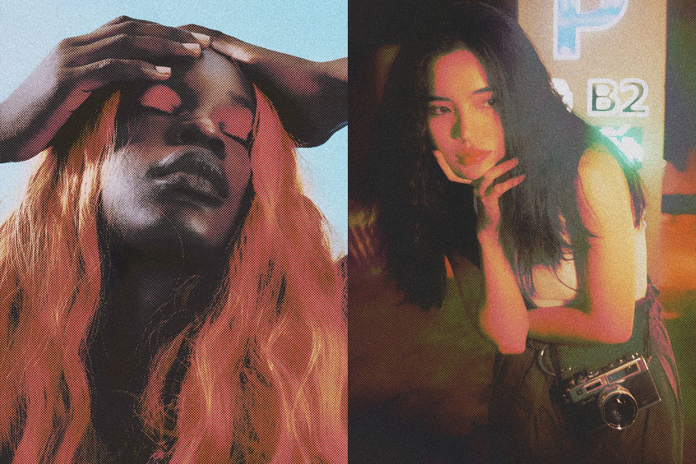 复古杂志半色调人物海报PSD模板 Retro Magazine Halftone Poster Photo-4 复古杂志半色调人物海报PSD模板 Retro Magazine Halftone Poster Photo