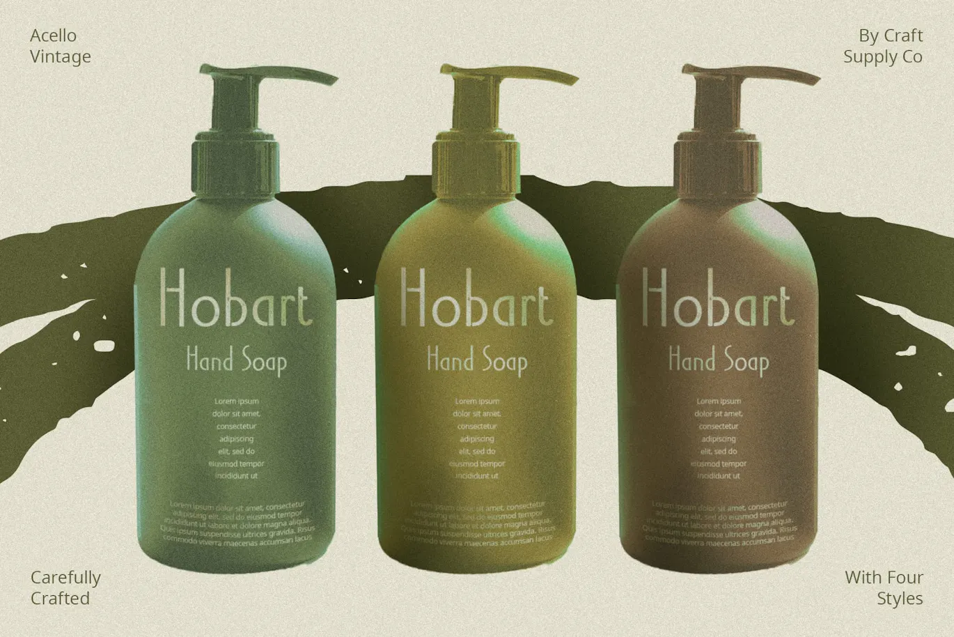 永恒的优雅与装饰艺术字体 - Acello Vintage