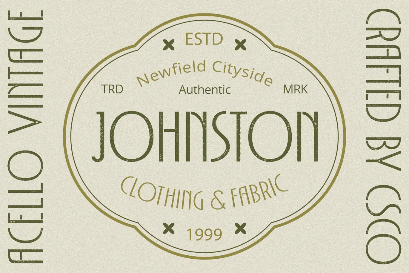 永恒的优雅与装饰艺术字体 - Acello Vintage