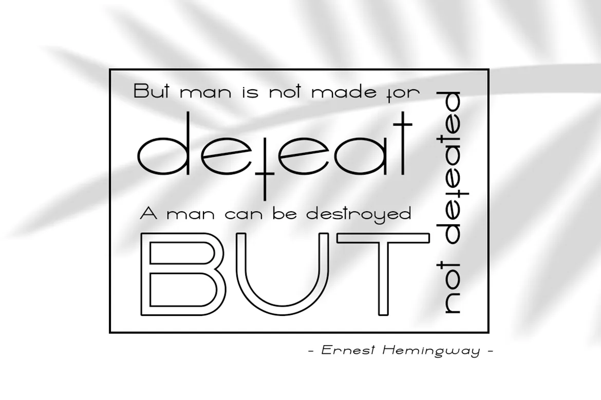 非常经典实用的英文字体系列 Believe