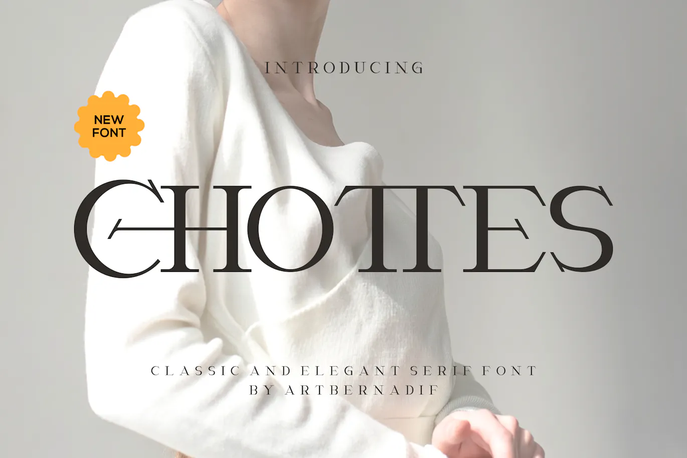 经典而优雅的衬线显示英文字体 Chottes - Classic And Elegant Serif Font第1张-皮玩部落 经典而优雅的衬线显示英文字体 Chottes - Classic And Elegant Serif Font