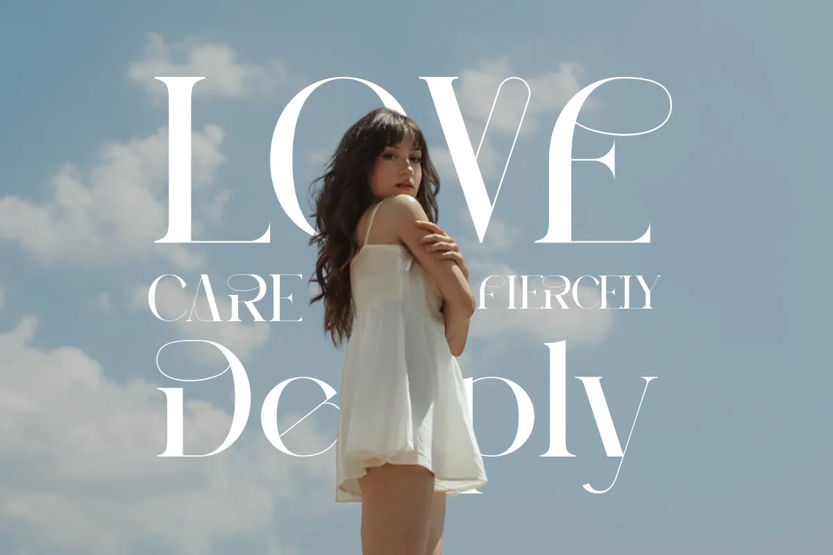 优雅时尚衬线字体 Peagen Elegant Stylish Serif