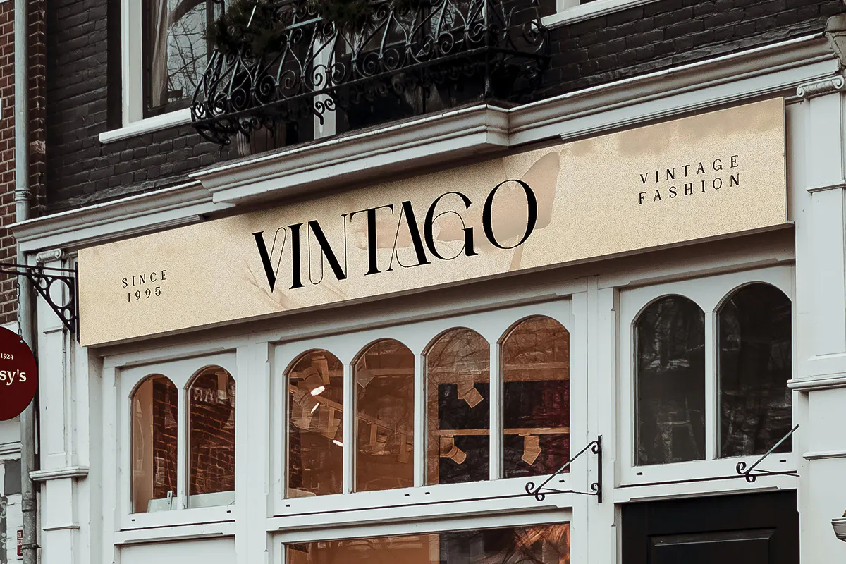 优雅时尚衬线字体 Peagen Elegant Stylish Serif