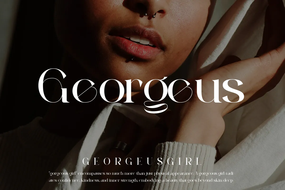 优雅时尚衬线字体 Peagen Elegant Stylish Serif