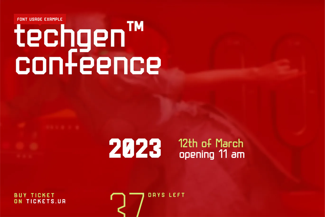 未来主义科技感的英文无衬线字体 - Synt2