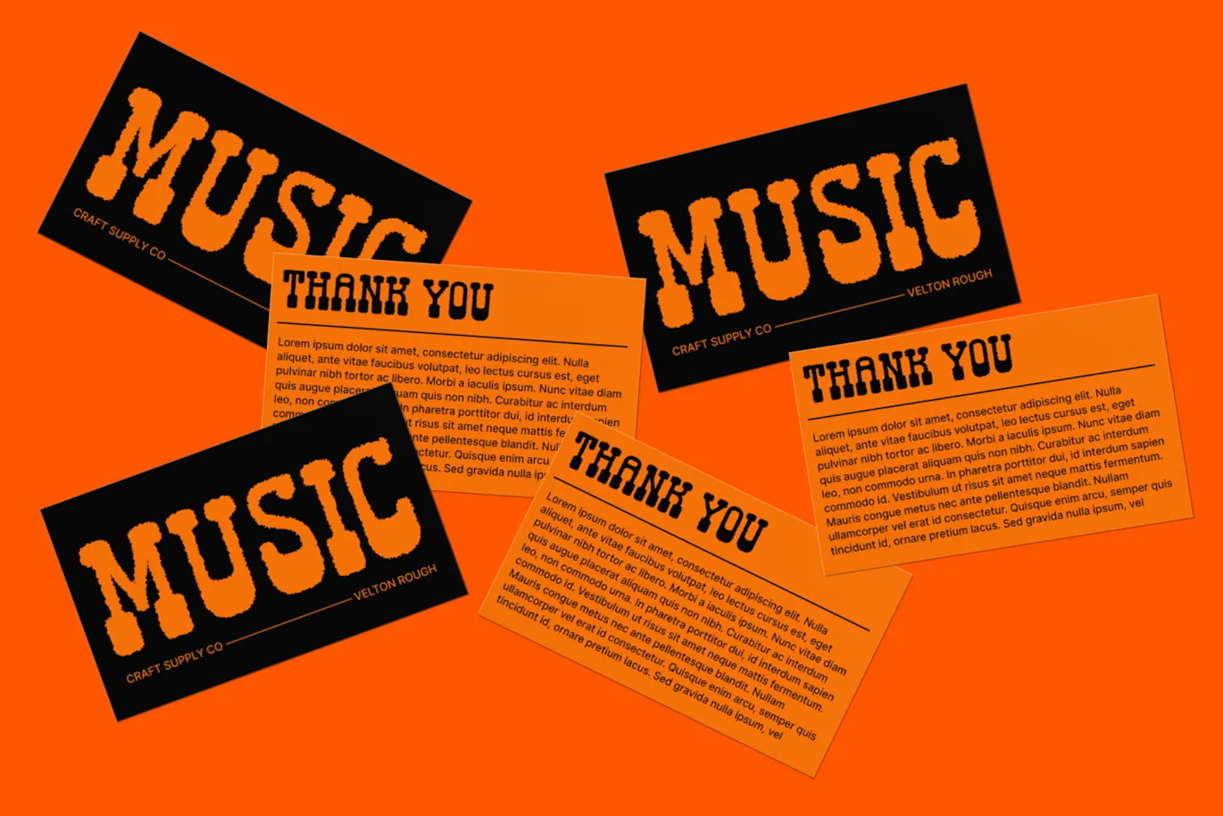 独特粗糙粗旷毛刺边的英文装饰字体 - Velton Rough第4张-皮玩部落 独特粗糙粗旷毛刺边的英文装饰字体 - Velton Rough