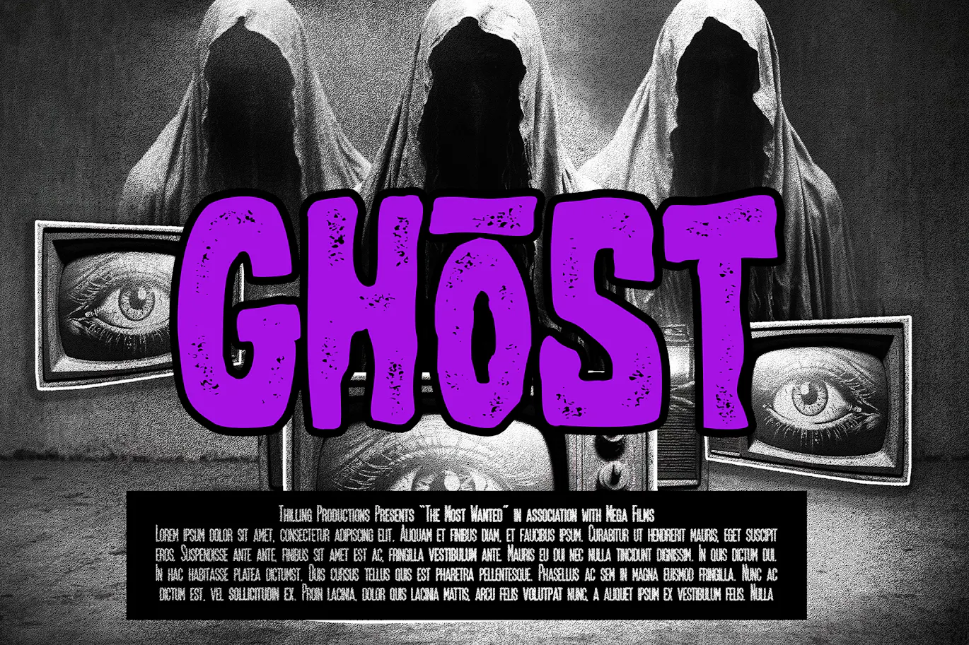 复古恐怖卡通漫画的英文装饰标题字体 - Poisons第7张-皮玩部落 复古恐怖卡通漫画的英文装饰标题字体 - Poisons