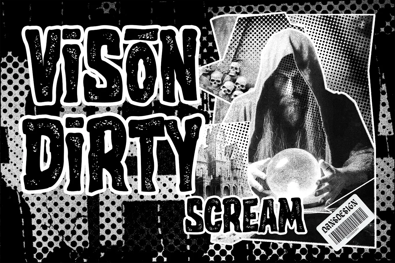 复古恐怖卡通漫画的英文装饰标题字体 - Poisons第8张-皮玩部落 复古恐怖卡通漫画的英文装饰标题字体 - Poisons