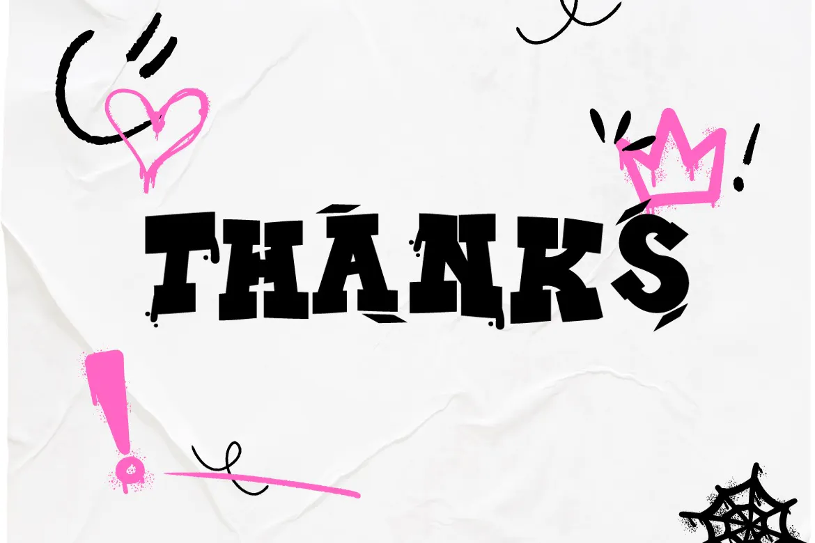 精致优雅的英文手写涂鸦字体 - Psycho Waller第3张-皮玩部落 精致优雅的英文手写涂鸦字体 - Psycho Waller