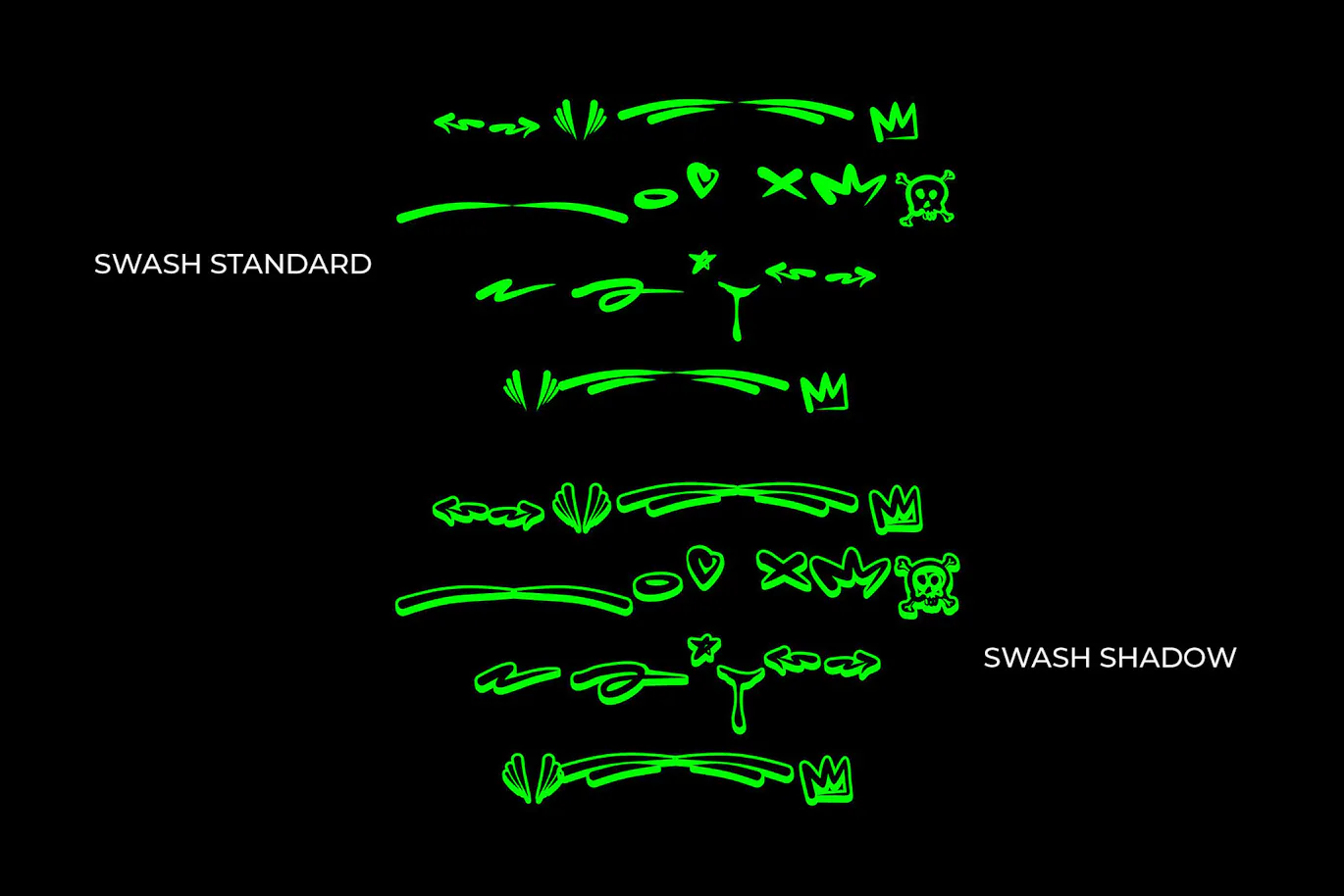 充满活力的英文街头涂鸦分层字体 - Shock Blow第2张-皮玩部落 充满活力的英文街头涂鸦分层字体 - Shock Blow