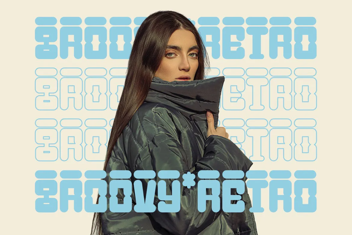 精致优雅流畅的英文装饰字体 - Brovyz Groovy