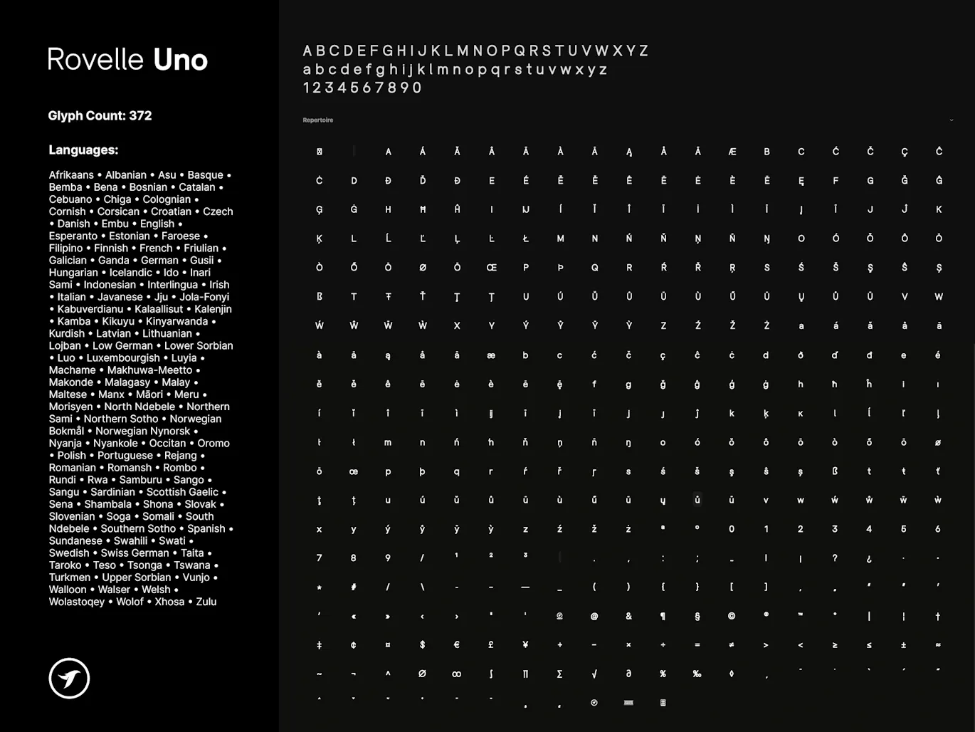 多种粗细效果的英文无衬线字体系列 - Rovelle Uno第13张-皮玩部落 多种粗细效果的英文无衬线字体系列 - Rovelle Uno