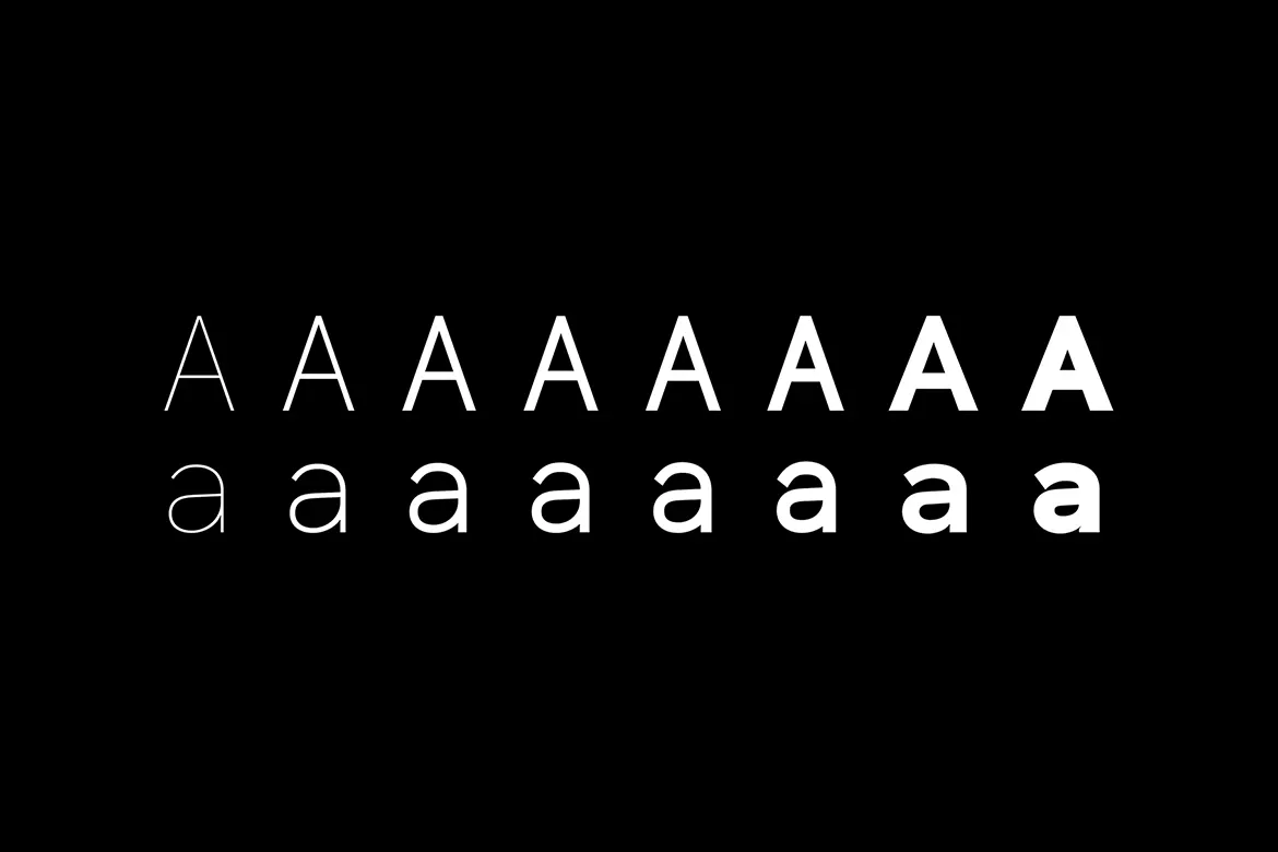 多种粗细效果的英文无衬线字体系列 - Rovelle Uno第11张-皮玩部落 多种粗细效果的英文无衬线字体系列 - Rovelle Uno