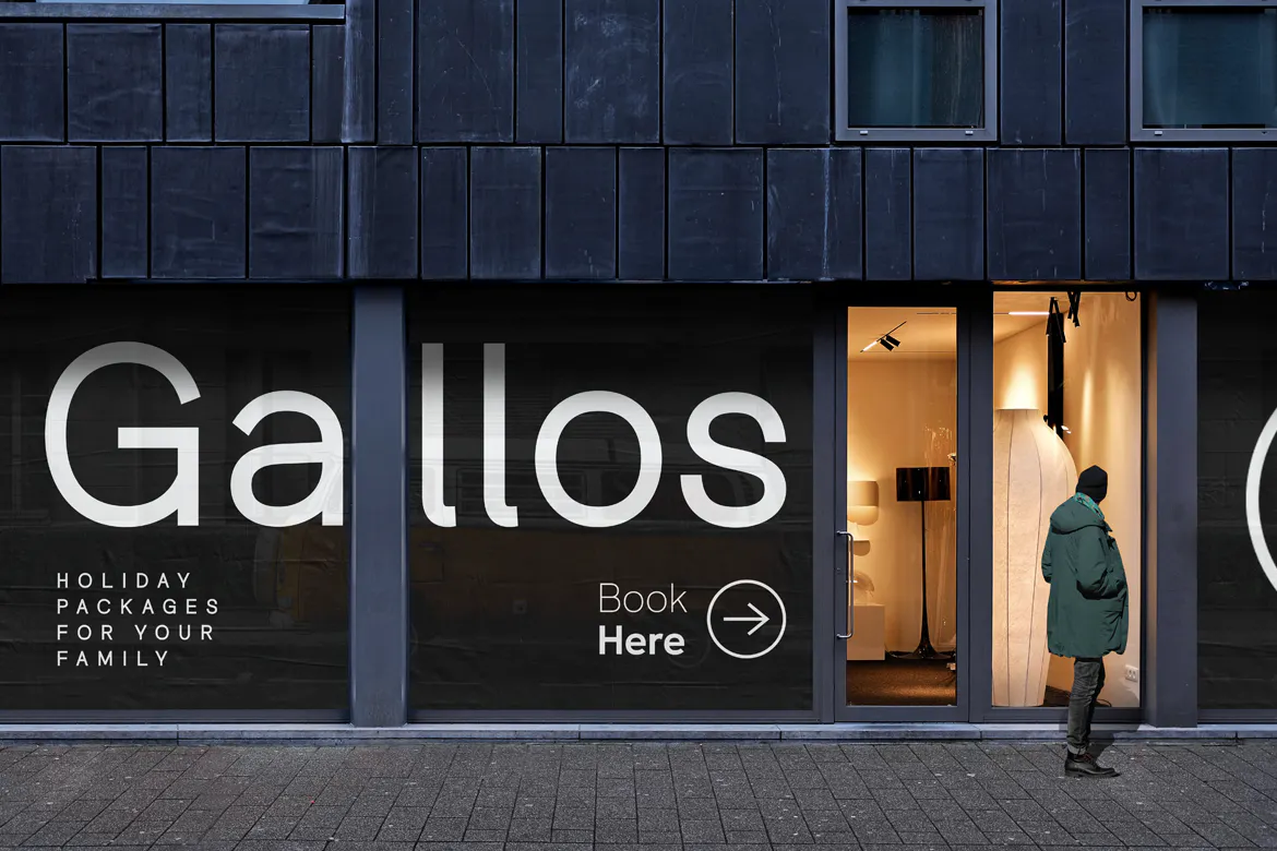 多种粗细效果的英文无衬线字体系列 - Rovelle Uno第6张-皮玩部落 多种粗细效果的英文无衬线字体系列 - Rovelle Uno