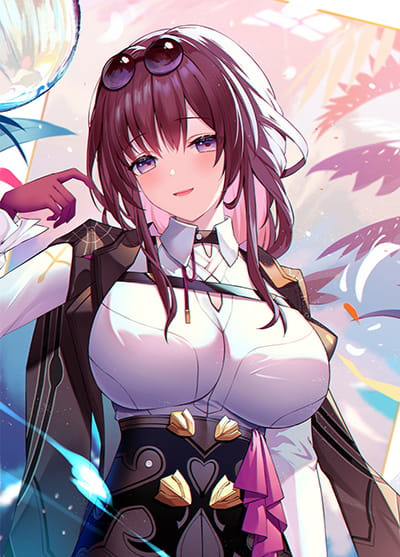 美图推荐|崩坏 卡芙卡 小三月 桐藤ナギサ 今日