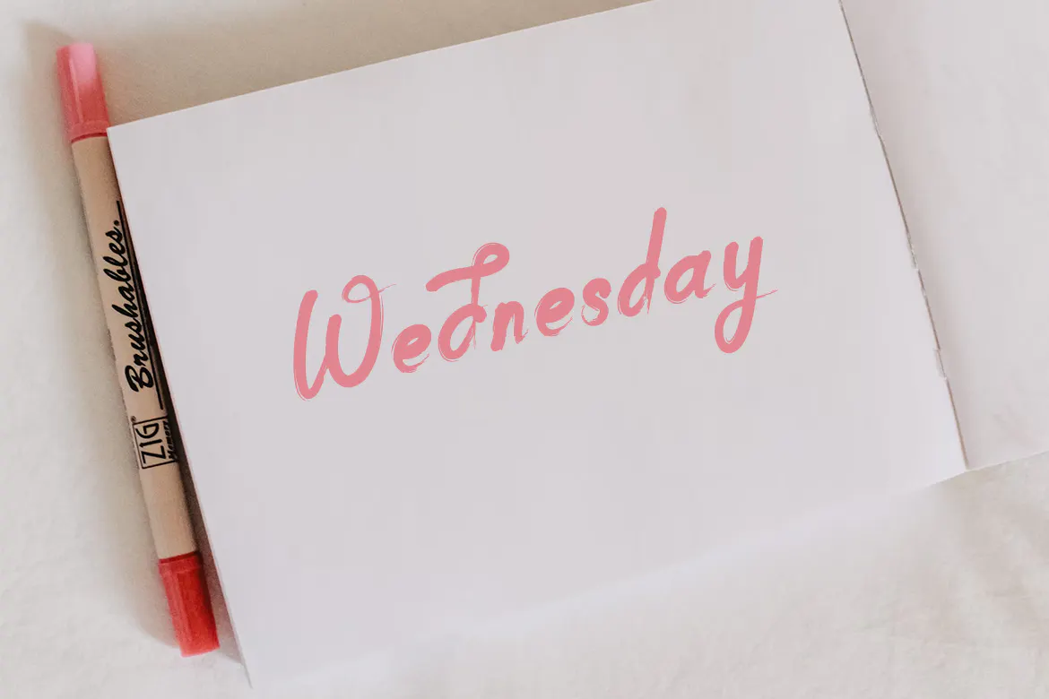 独特手绘粗糙纹理的英文笔刷字体 - BroSyizt