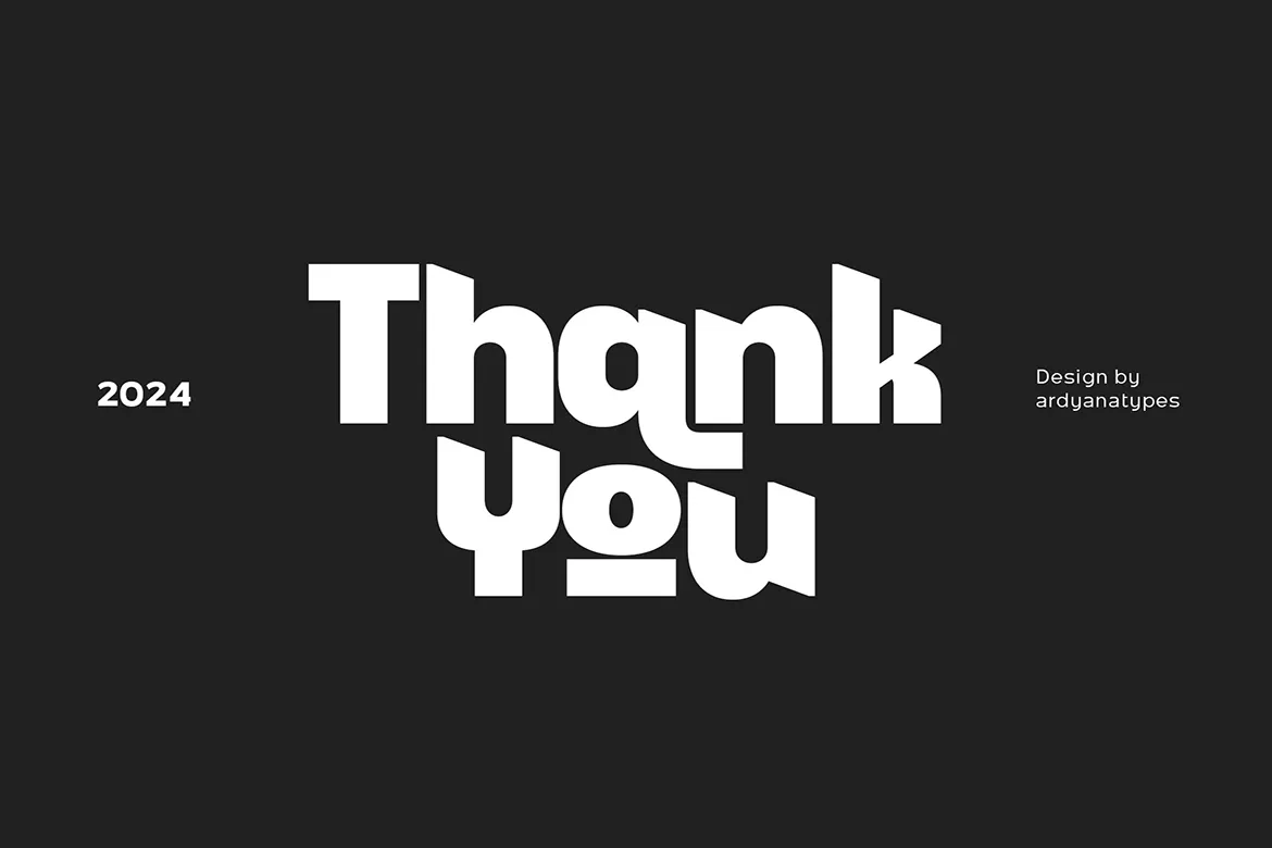 独特极简锋利边缘的英文无衬线字体 - introvert第6张-皮玩部落 独特极简锋利边缘的英文无衬线字体 - introvert