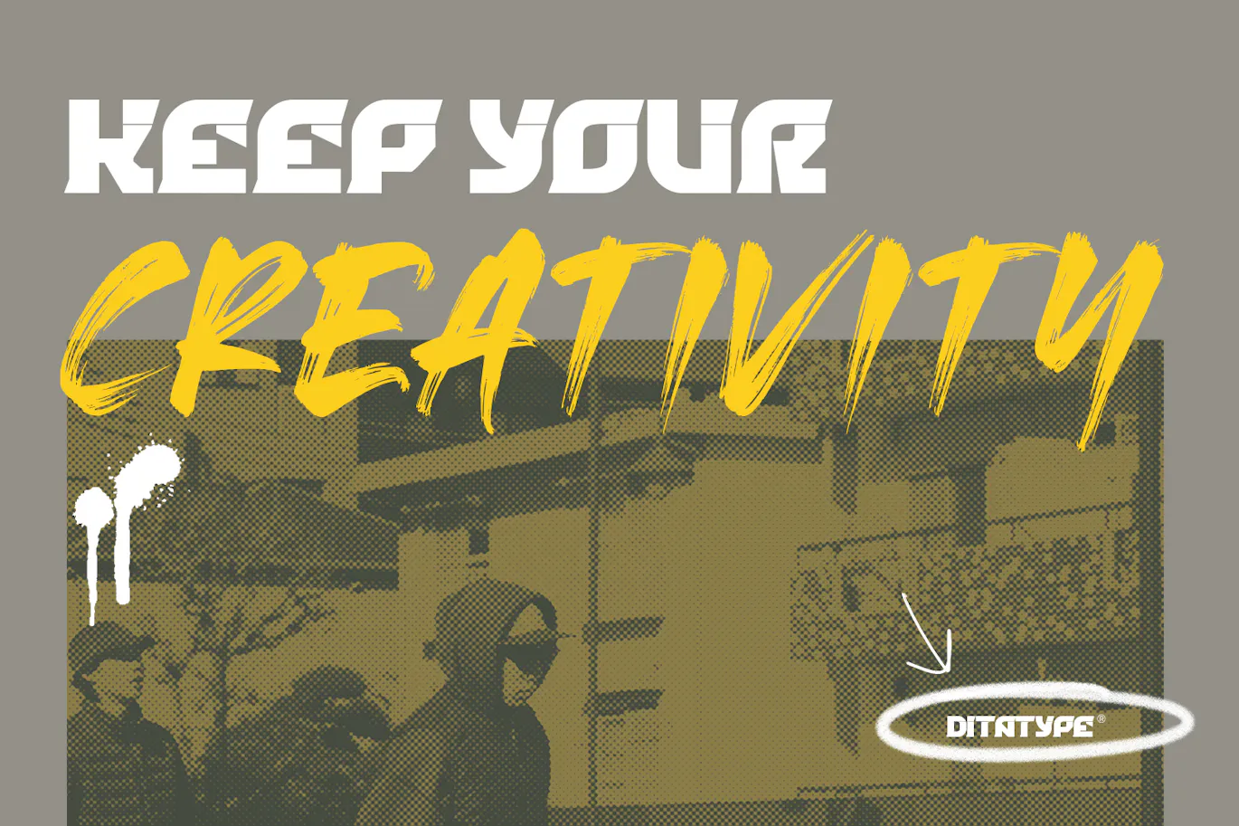 城市活力风格的粗画笔英文字体组合 - Urban Blocking第11张-皮玩部落 城市活力风格的粗画笔英文字体组合 - Urban Blocking