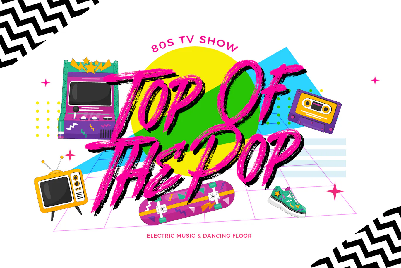 复古迪斯科风格的英文手写笔刷字体 - Nightwish第9张-皮玩部落 复古迪斯科风格的英文手写笔刷字体 - Nightwish