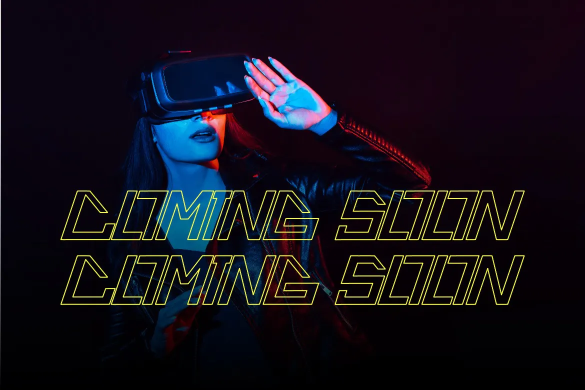 精致优雅流畅赛博朋克风英文装饰字体 - Omnitrinx第9张-皮玩部落 精致优雅流畅赛博朋克风英文装饰字体 - Omnitrinx