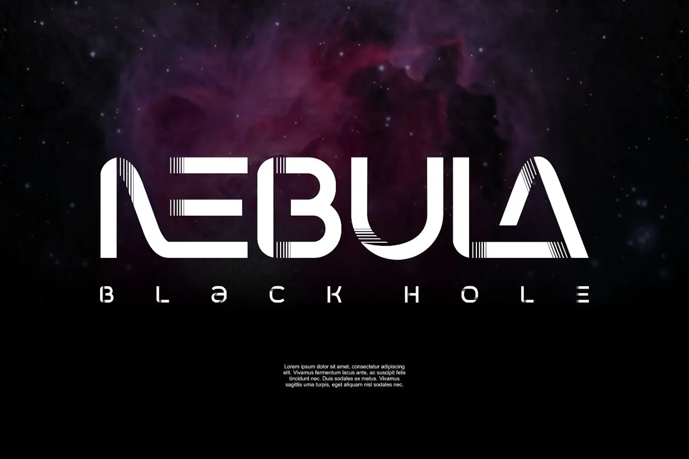 未来派主题的英文无衬线装饰字体 - Galaxy Room第13张-皮玩部落 未来派主题的英文无衬线装饰字体 - Galaxy Room