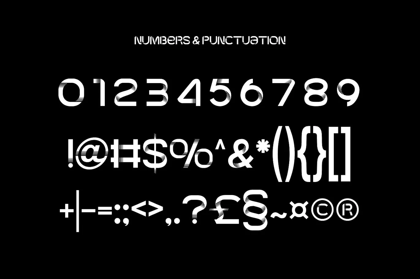 未来派主题的英文无衬线装饰字体 - Galaxy Room第7张-皮玩部落 未来派主题的英文无衬线装饰字体 - Galaxy Room
