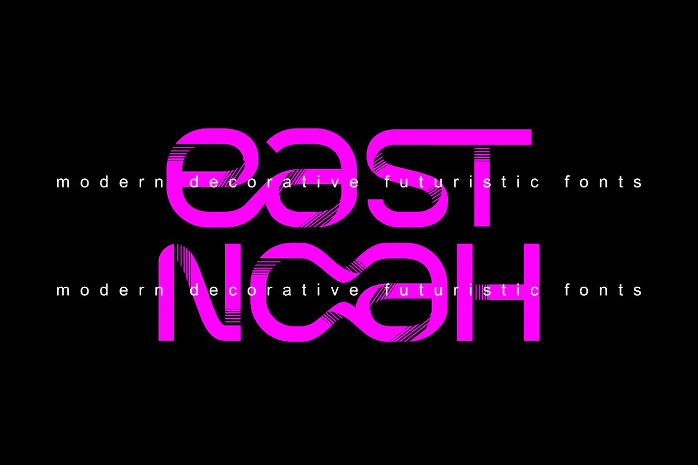 未来派主题的英文无衬线装饰字体 - Galaxy Room第8张-皮玩部落 未来派主题的英文无衬线装饰字体 - Galaxy Room