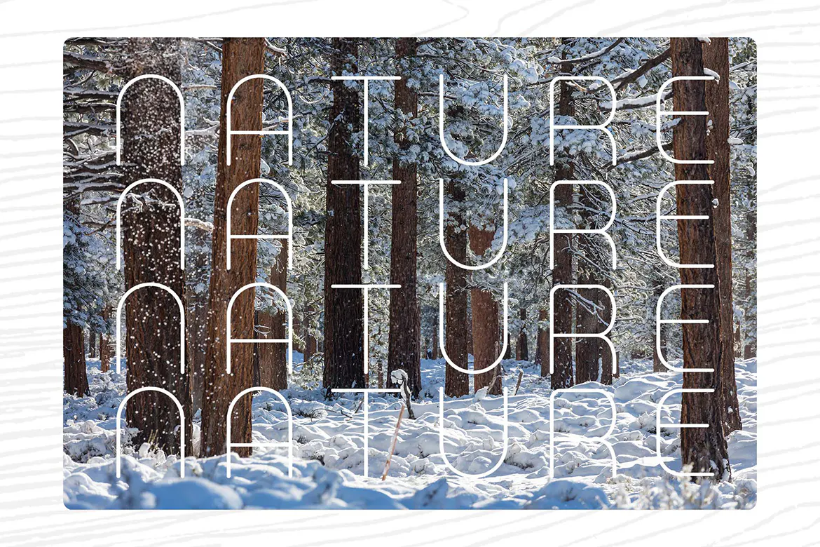 简约线条的英文无衬线装饰字体 - Melaround第5张-皮玩部落 简约线条的英文无衬线装饰字体 - Melaround