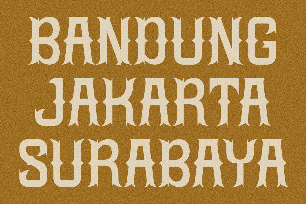 现代优雅的英文装饰字体 - Cidurian