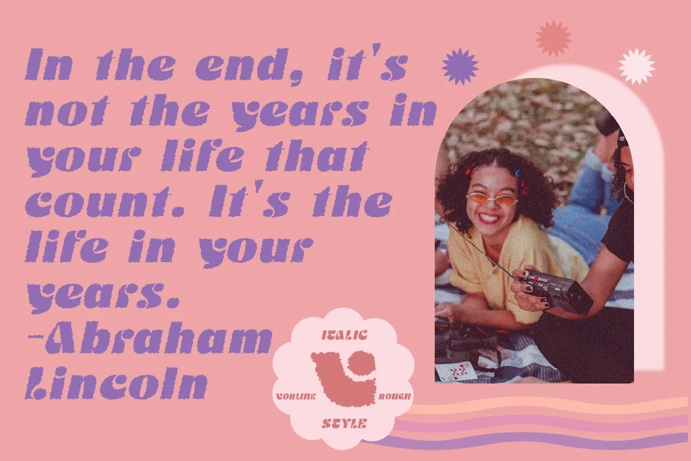 有趣俏皮复古粗糙边缘的英文装饰字体 - Vorline Rough