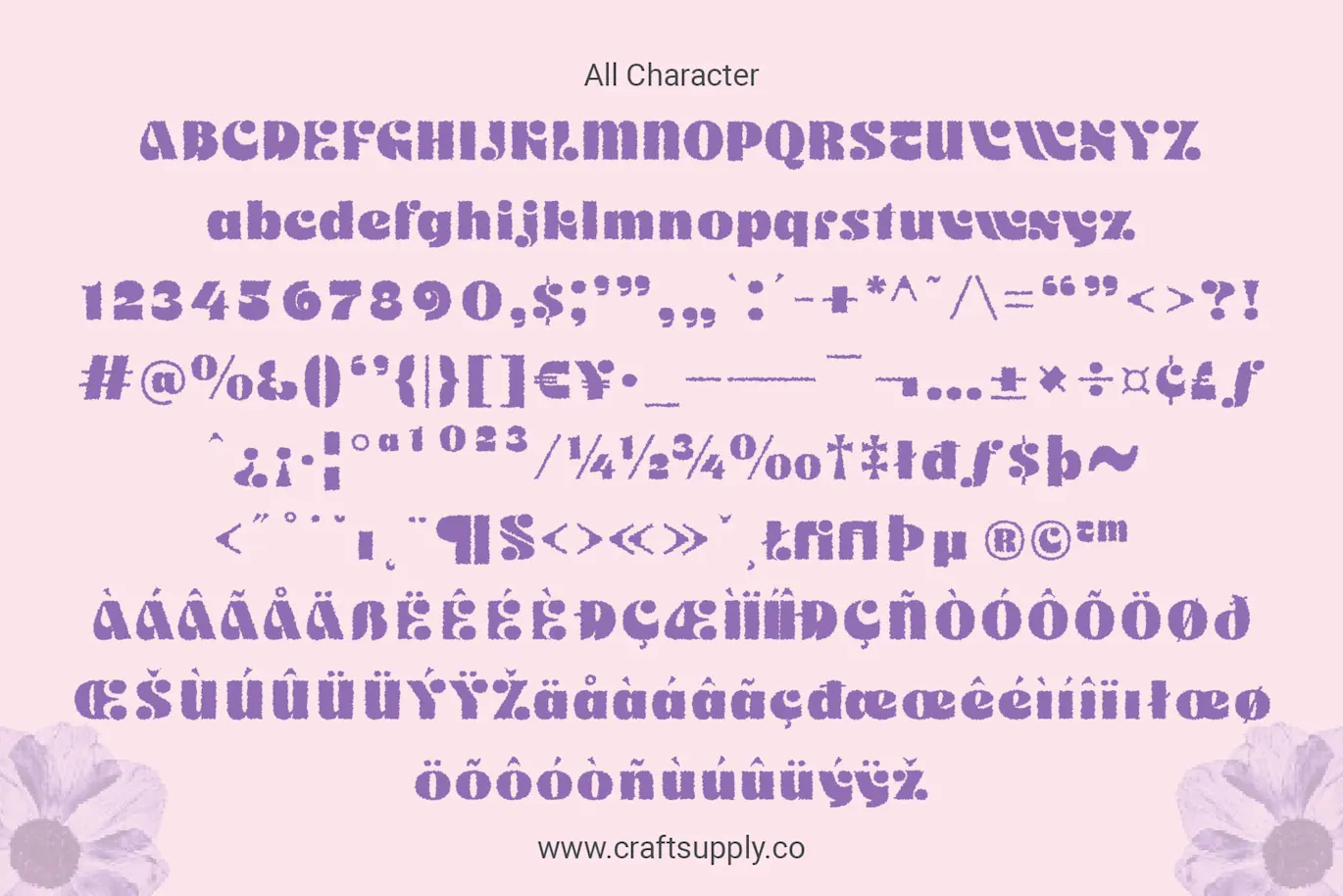 有趣俏皮复古粗糙边缘的英文装饰字体 - Vorline Rough