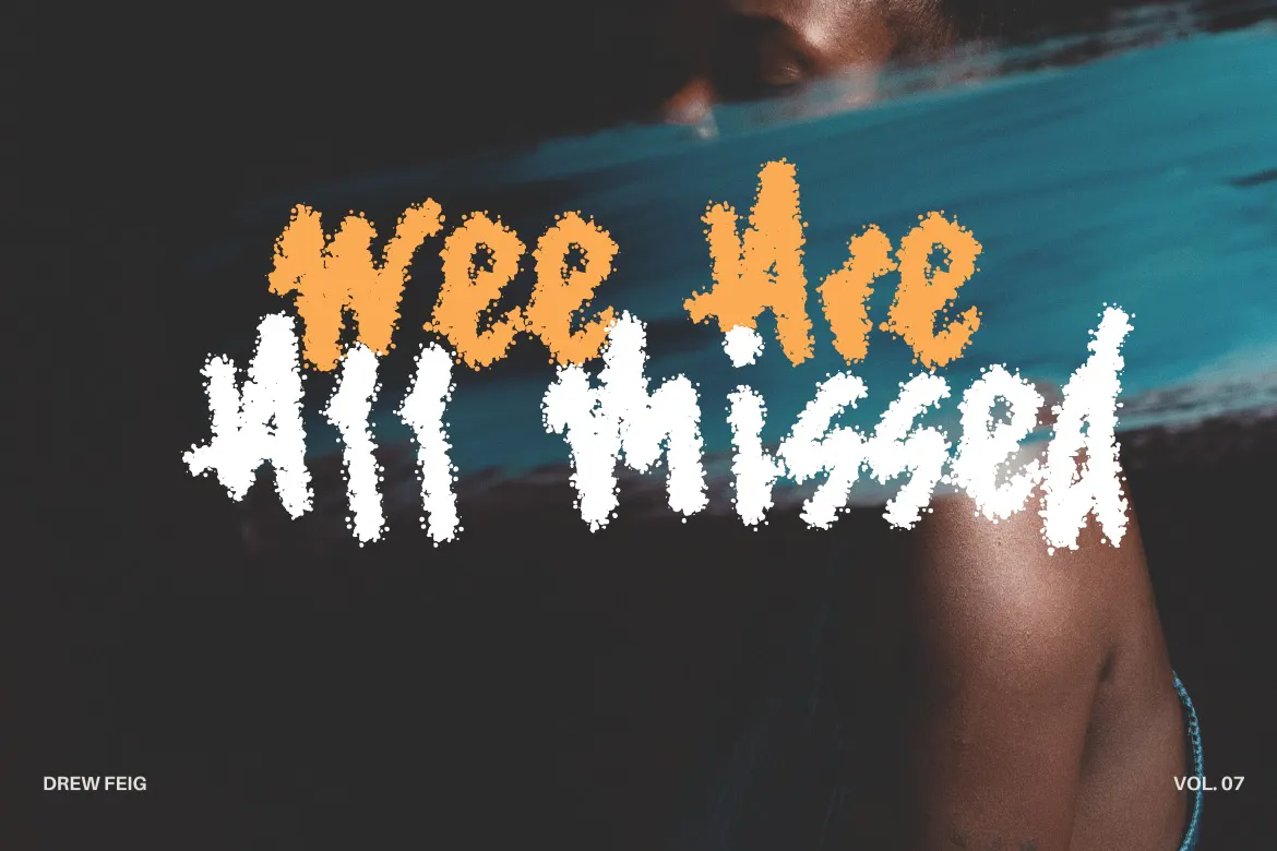 蜡笔纹理效果的英文手写字体 - Traindez Brush第11张-皮玩部落 蜡笔纹理效果的英文手写字体 - Traindez Brush