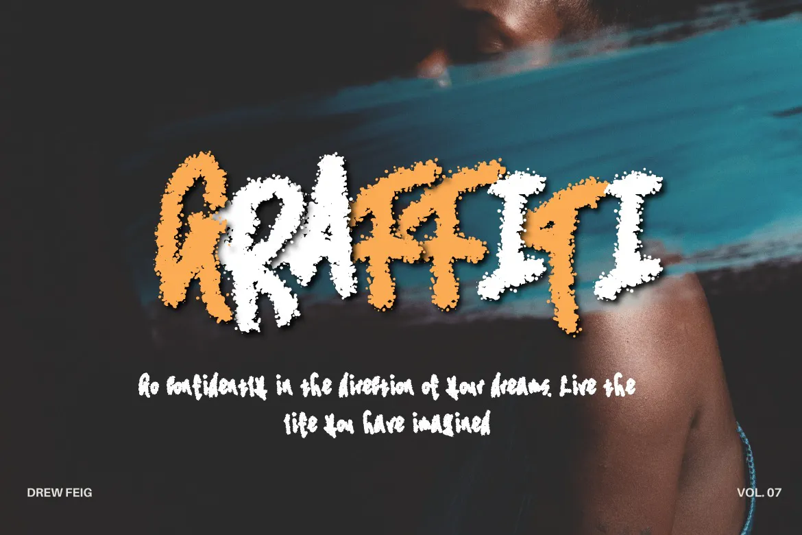 蜡笔纹理效果的英文手写字体 – Traindez Brush