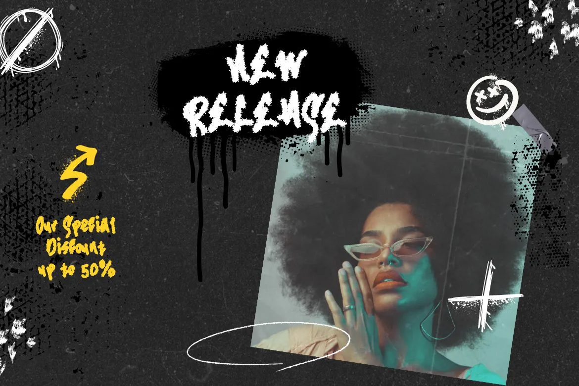 蜡笔纹理效果的英文手写字体 - Traindez Brush第4张-皮玩部落 蜡笔纹理效果的英文手写字体 - Traindez Brush