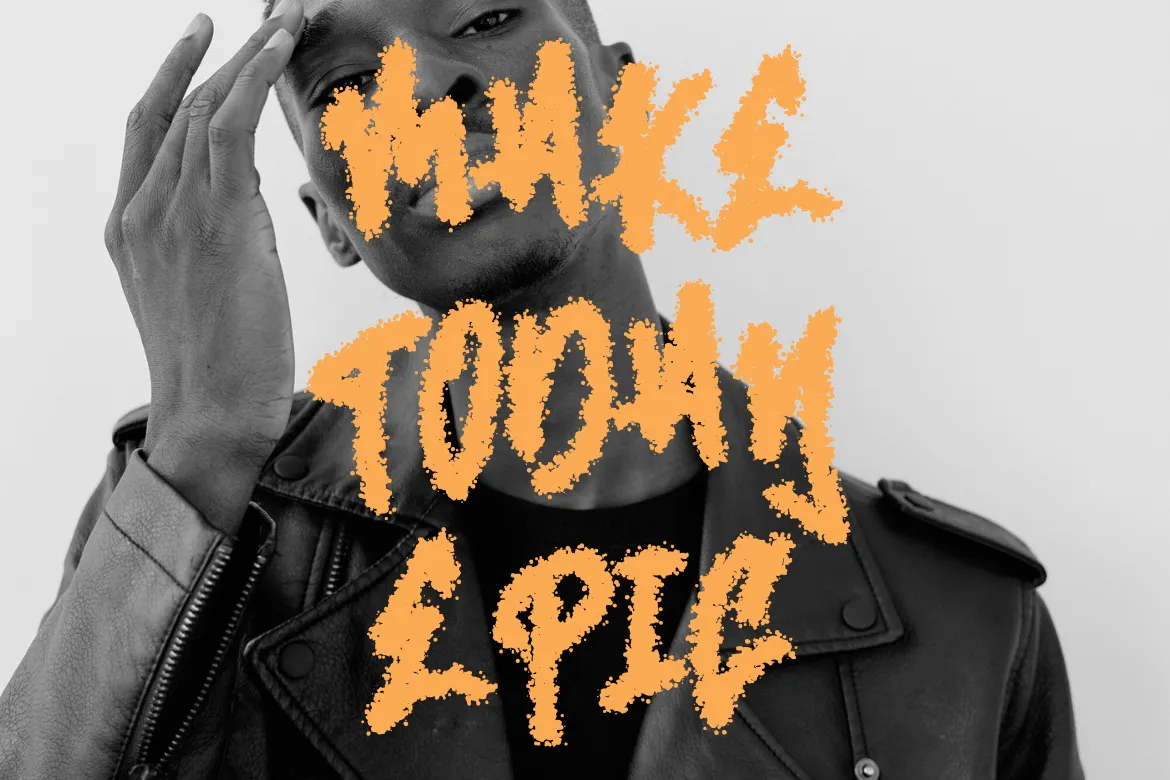 蜡笔纹理效果的英文手写字体 - Traindez Brush第6张-皮玩部落 蜡笔纹理效果的英文手写字体 - Traindez Brush