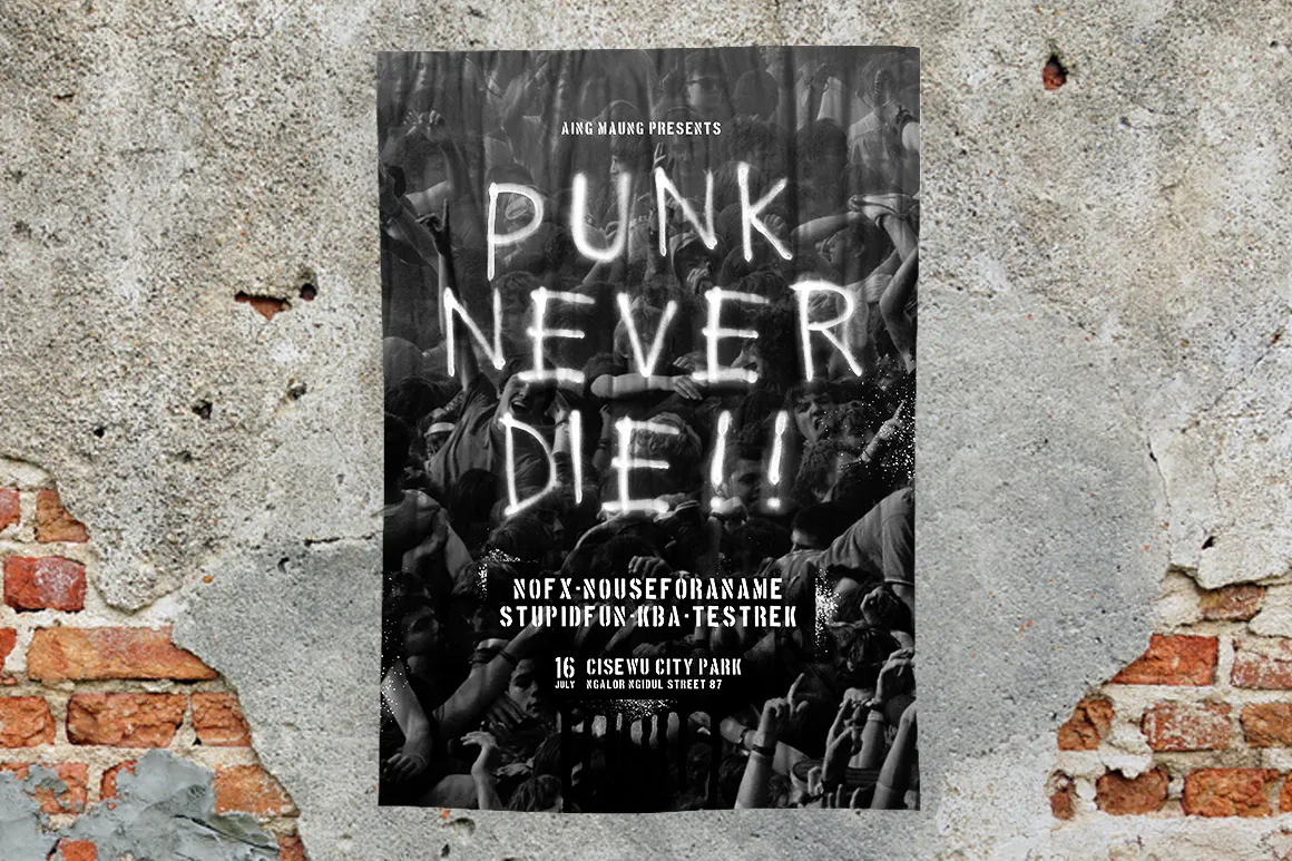 涂鸦喷涂效果的英文手写SVG字体 - Rough Spray第5张-皮玩部落 涂鸦喷涂效果的英文手写SVG字体 - Rough Spray