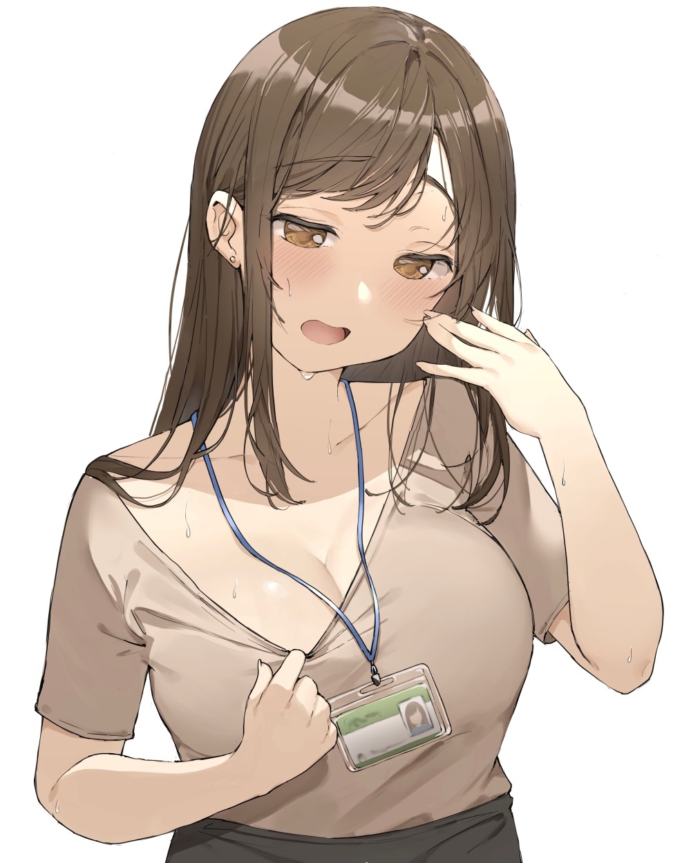 【P站画师】可爱的黑丝OL妹子！日本画师まほなの課的插画作品