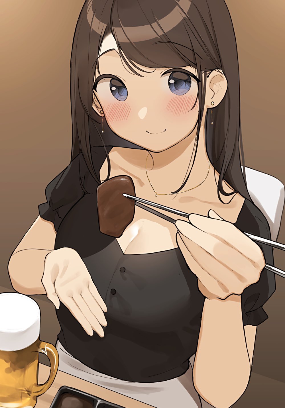 【P站画师】可爱的黑丝OL妹子！日本画师まほなの課的插画作品