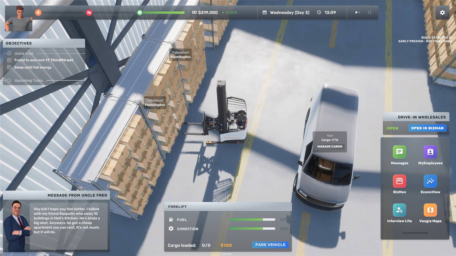 雄心壮志/Big Ambitions角色扮演商业模拟游戏