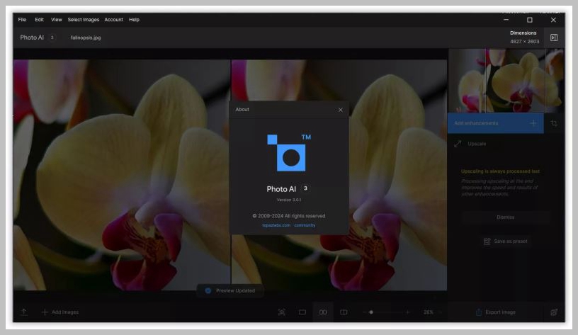 Topaz Photo AI v3.3.3 x64 图片智能修复和降噪处理软件第2张-皮玩部落 Topaz Photo AI v3.3.3 x64 图片智能修复和降噪处理软件