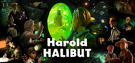 《哈罗德·哈利巴/Harold Halibut》手工制作的叙事游戏